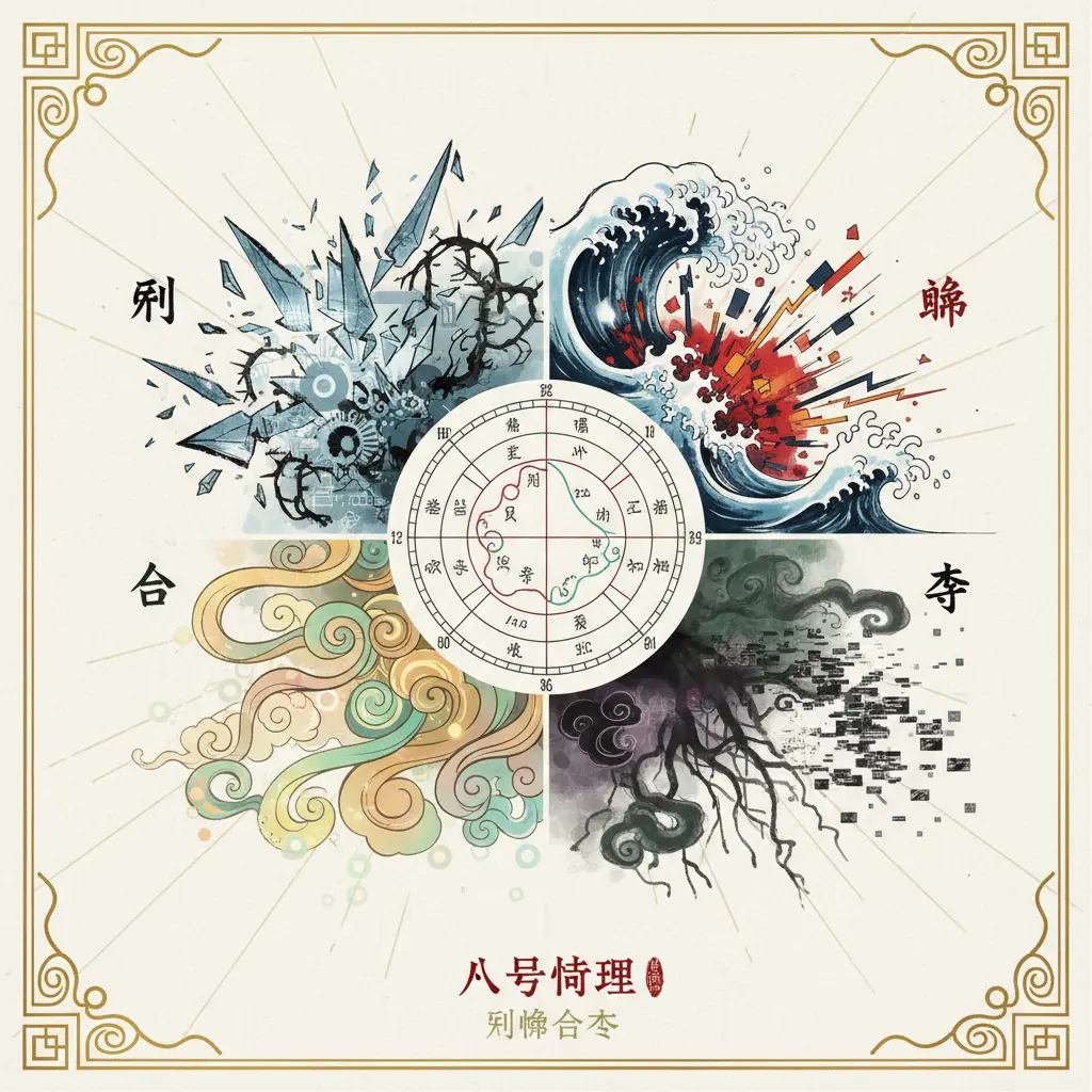 刑衝合害 - 八字命理