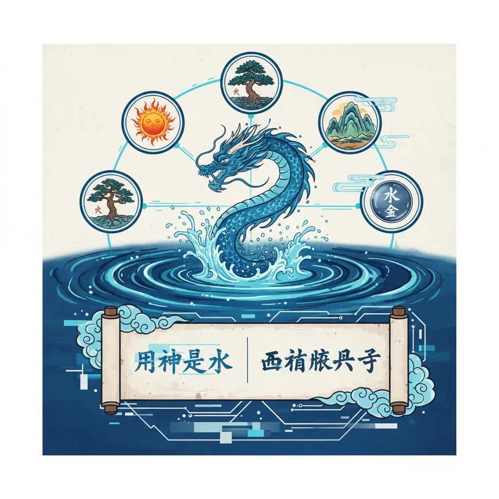 用神是水 - 五行派八字