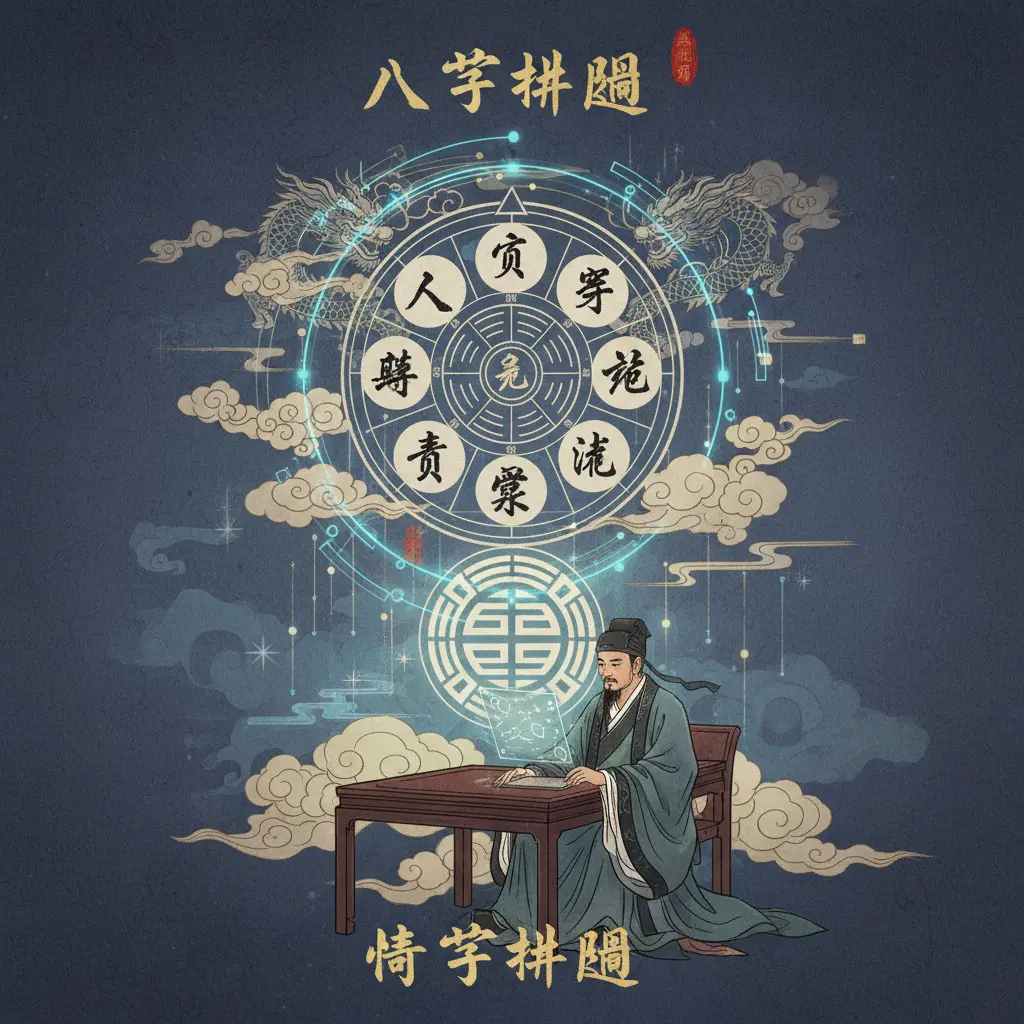 命盤八字 - 八字排盤