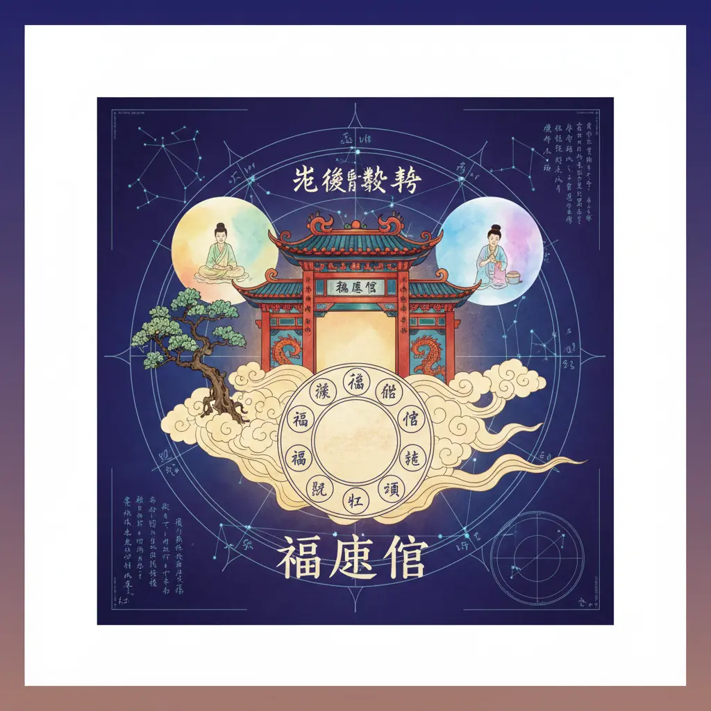 紫微鬥數教學 - 福德宮