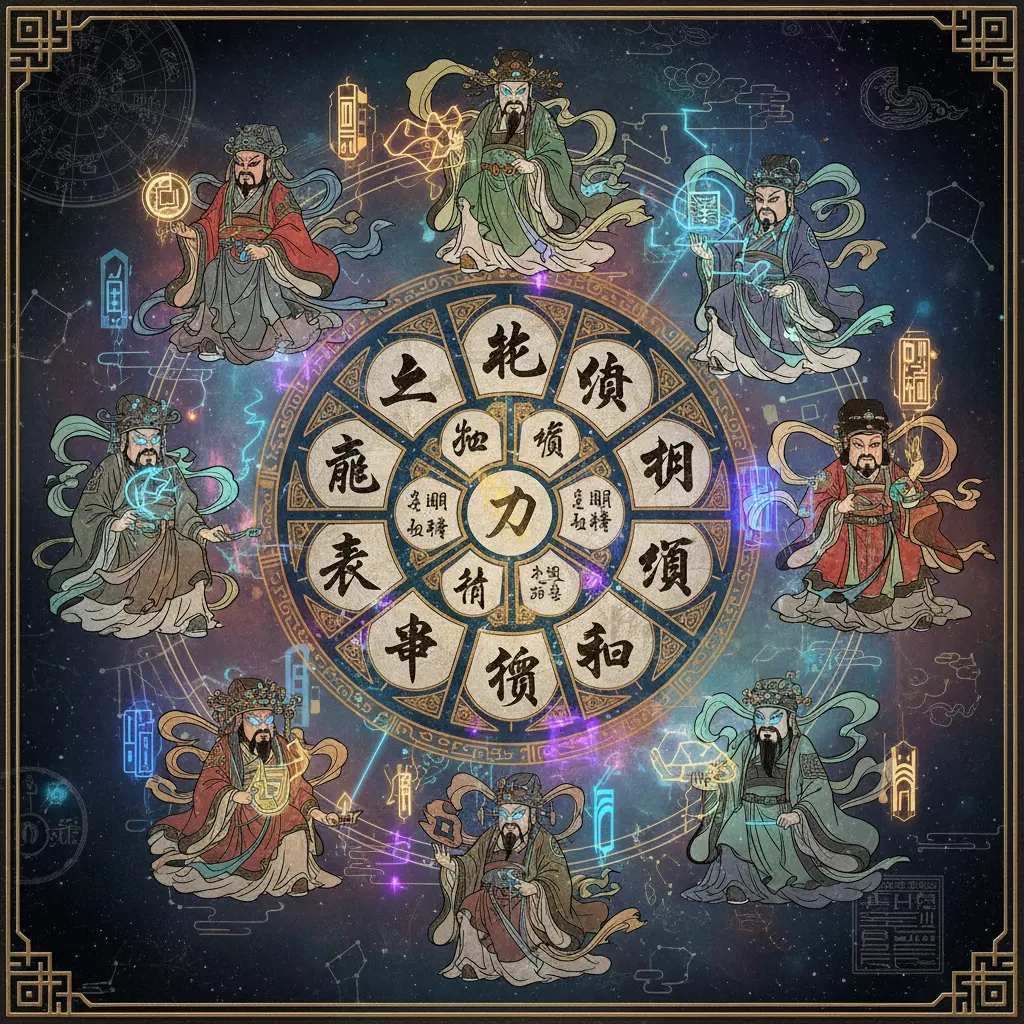 地支藏幹 - 十神