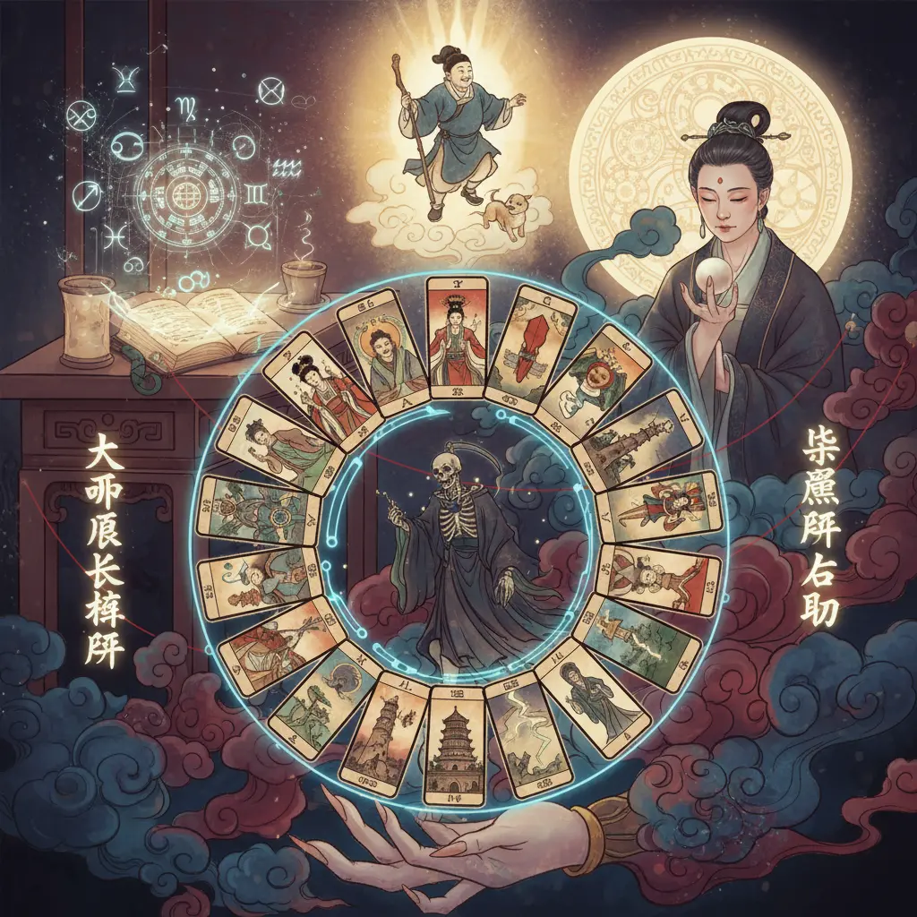 塔羅牌占卜 - 大阿爾克那牌