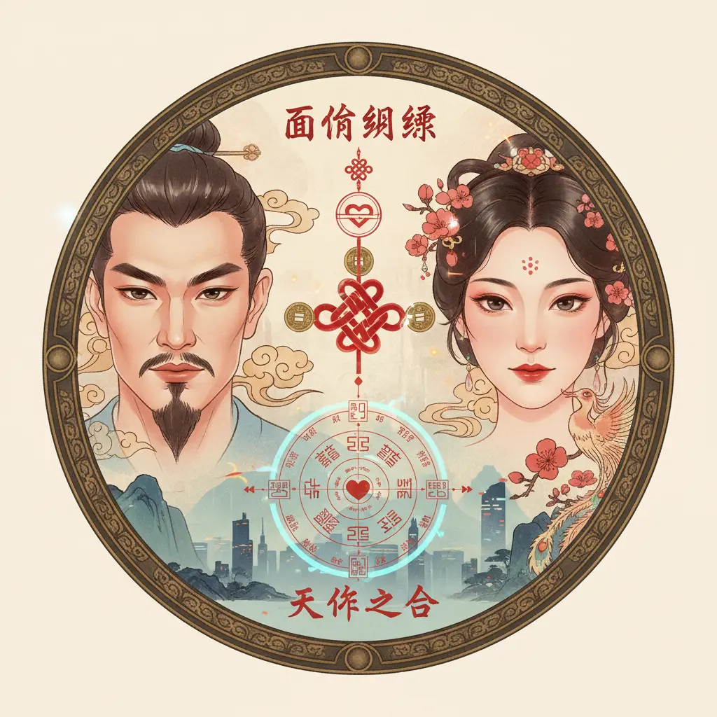 姻緣配對 - 面相學