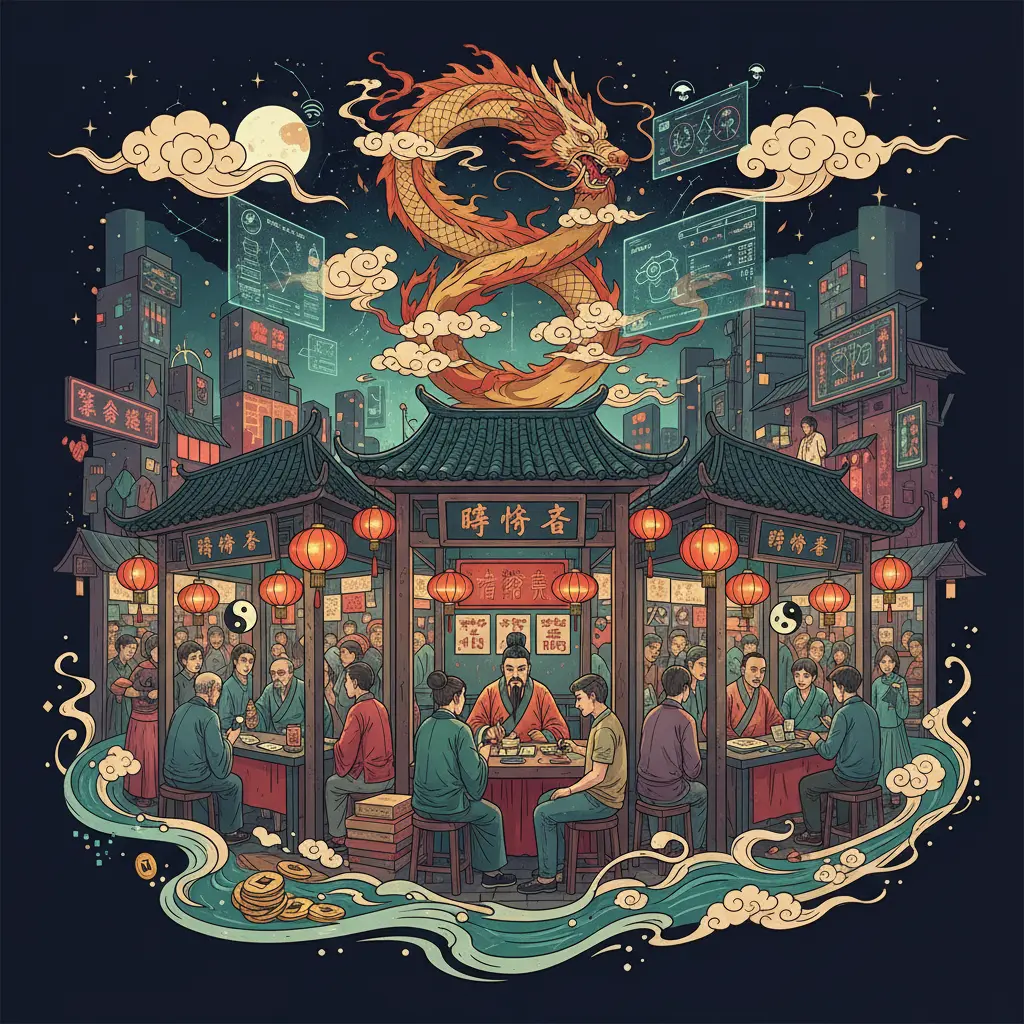 香港廟街文化 - 睇相街