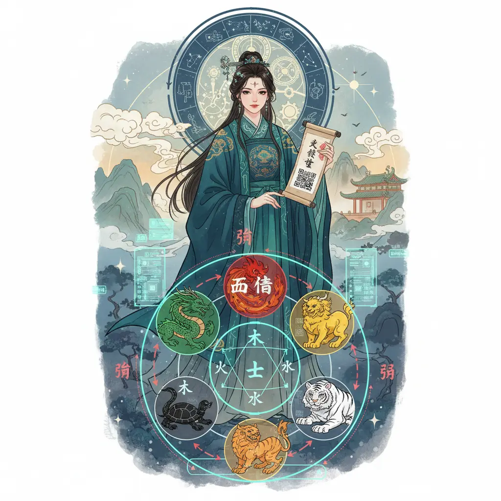 五行強弱 - 玄學家 Milly