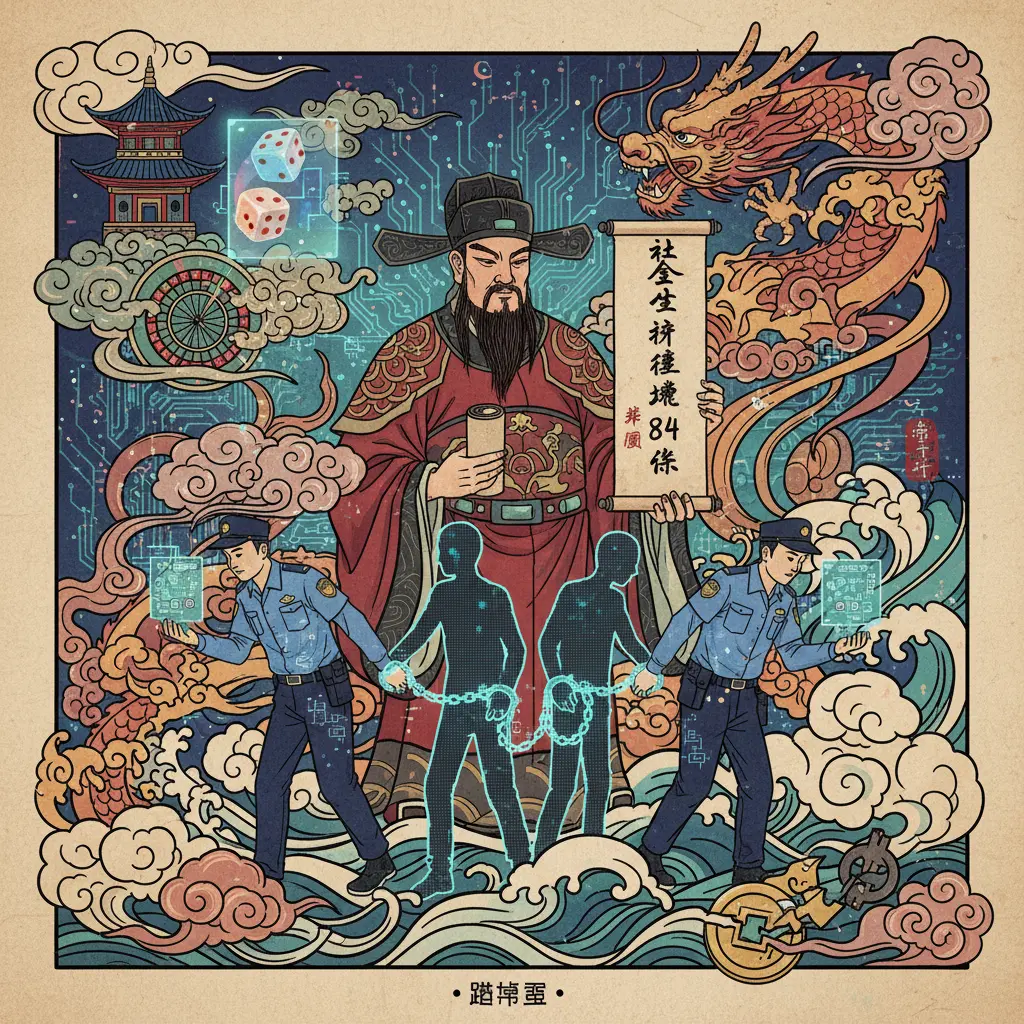 賭博罪 - 社會秩序維護法第84條