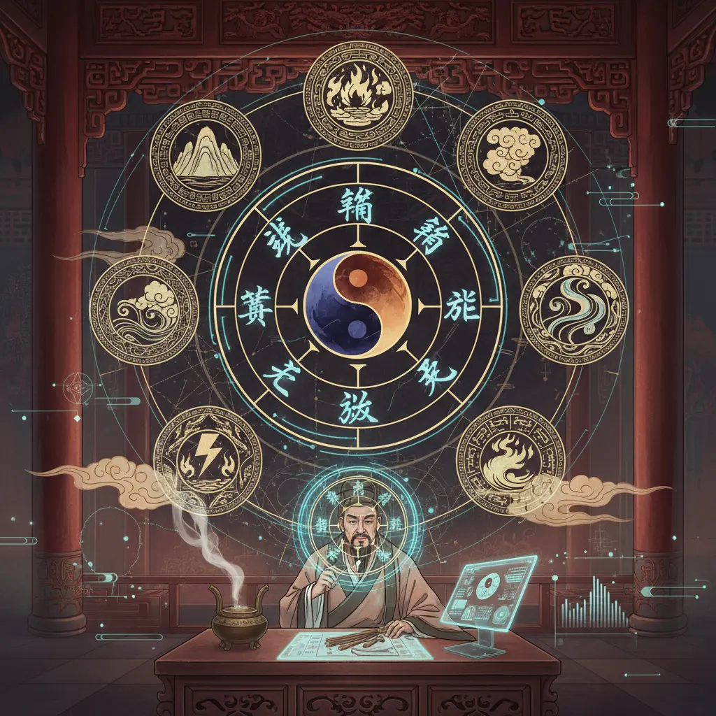 周易占卜 - 八卦