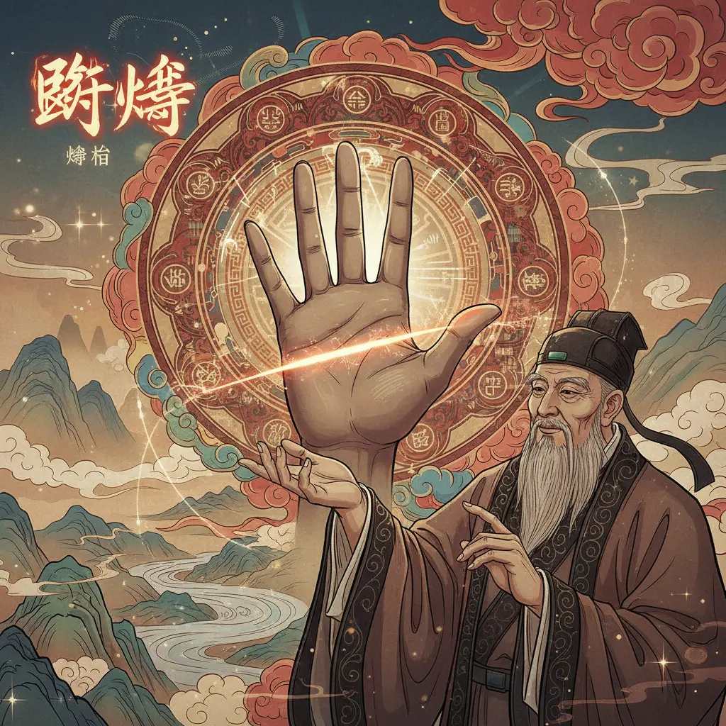 掌相 - 斷掌