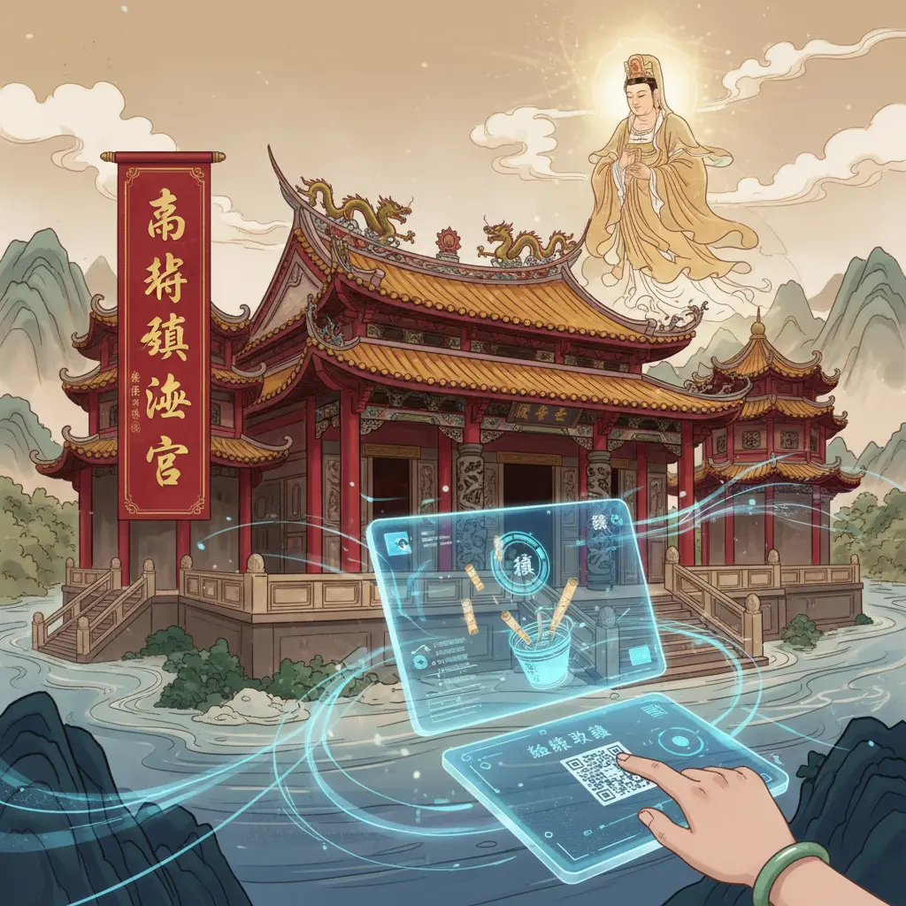 線上求籤 - 東港鎮海宮