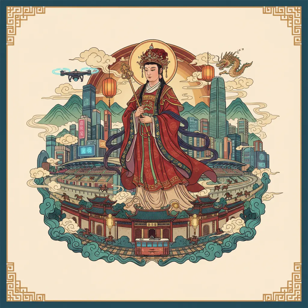 跑馬地廟 - 媽祖