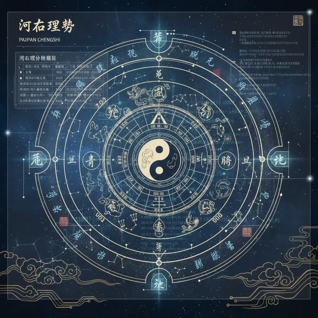 排盤程式 - 河洛理數