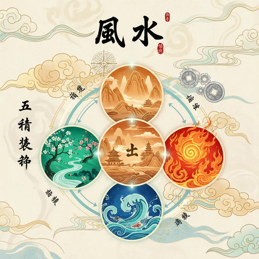 五行結構 - 風水
